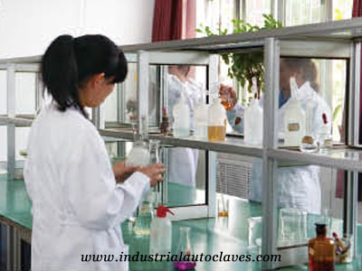 chemical testing equipment of industrial autoclave