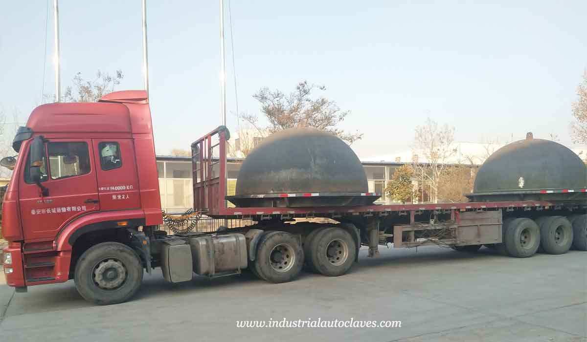 Asme hemispherical head was exported to Indonesia