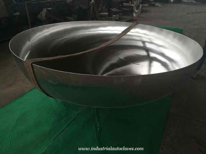 Pakistan Customer Showed Interested In Tank Dome Ends