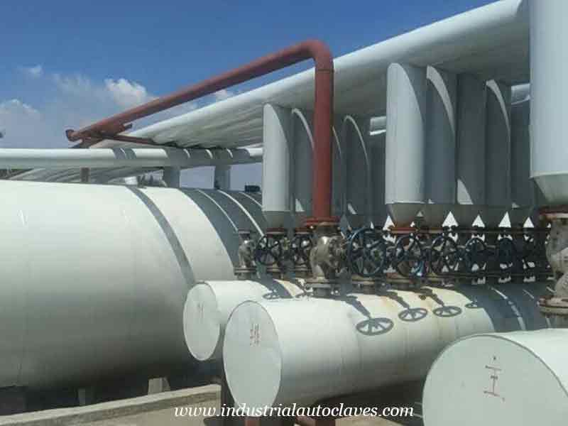 Qingdao AAC Plant Made an Order of Large Industrial Autoclave 