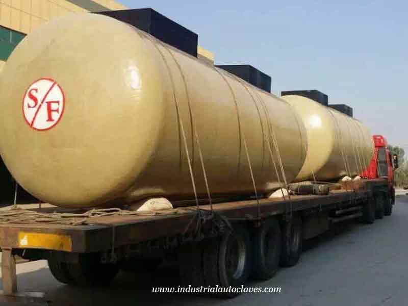 Qatar Customer Showed Interested in Double Wall Fuel Storage Tanks