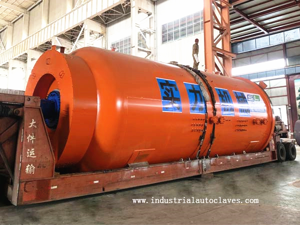4.5×10M Large Size High Pressure Autoclave Delivered to Qingdao Fuxing High Speedy Train Research Center 3