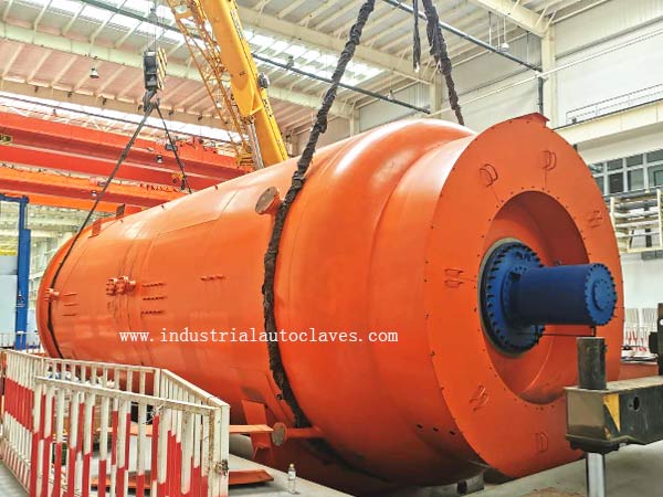 4.5×10M Large Size High Pressure Autoclave Delivered to Qingdao Fuxing High Speedy Train Research Center 5