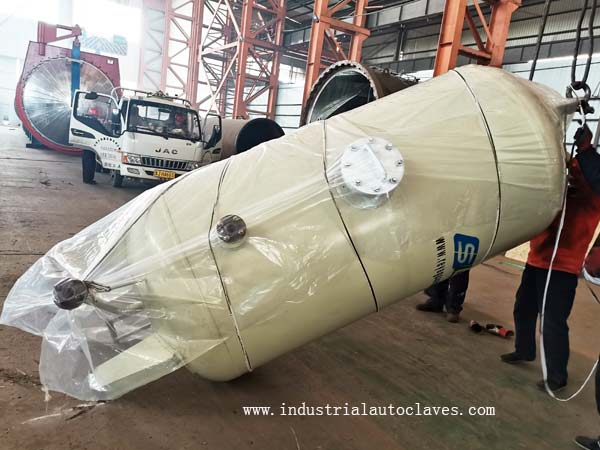 Autoclave Horizontal Delivered to Guangdong 3