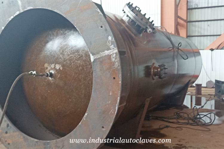 How to operate the pressure vessel hydraulic test3