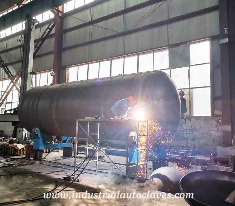 Introduction of Pressure vessel Welding Type 3.