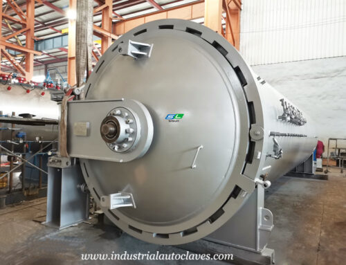 PED DN2000X8000mm Large Autoclave Shipped to Latvia