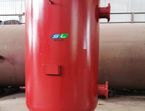 Air Compressor used Air storage Tank Delivered to Mexico